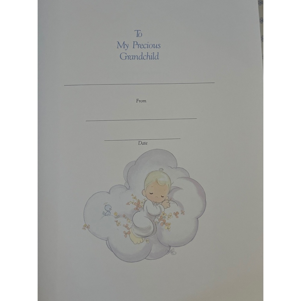 Precious Moments Grandmother's Special Memories For My Grandchild Keepsake Book - Picture 2 of 6